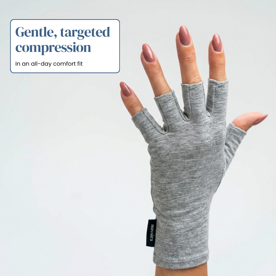 Nuvoira Bamboo Compression Gloves
