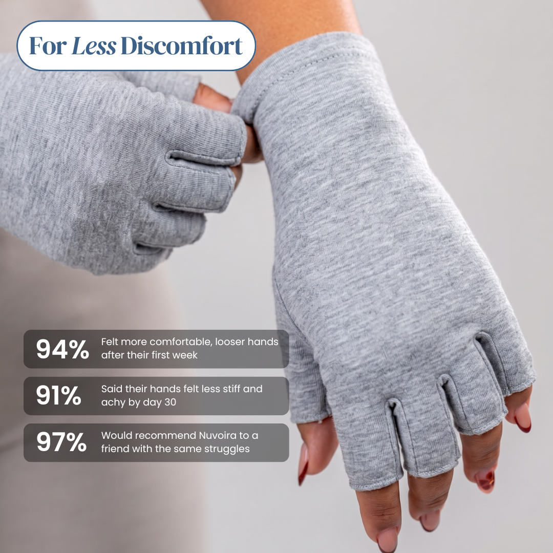 Nuvoira Bamboo Compression Gloves