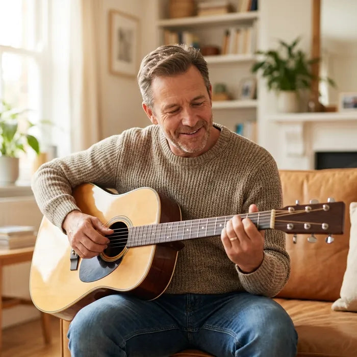 Playing guitar again